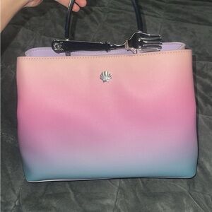 DISNEY Elegant Pink and Blue Gradient AREIL purse